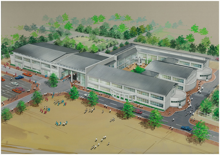 株式会社高巣設計事務所 WORKS みやま市立山川中学校