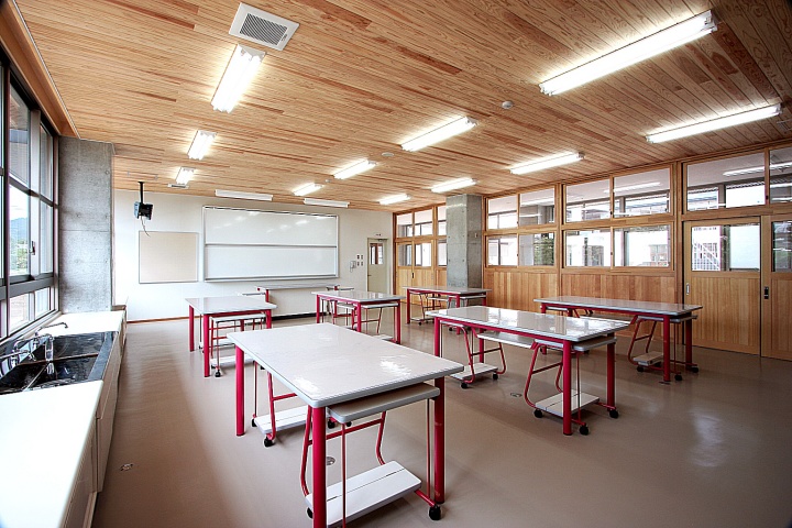 株式会社高巣設計事務所 WORKS みやま市立山川中学校