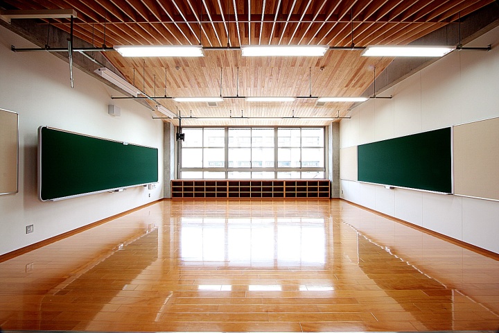 株式会社高巣設計事務所 WORKS みやま市立山川中学校